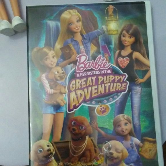Barbie doll and DVD set - Barbie and her Sisters in the Great Puppy Adventure - Picture 2 of 6